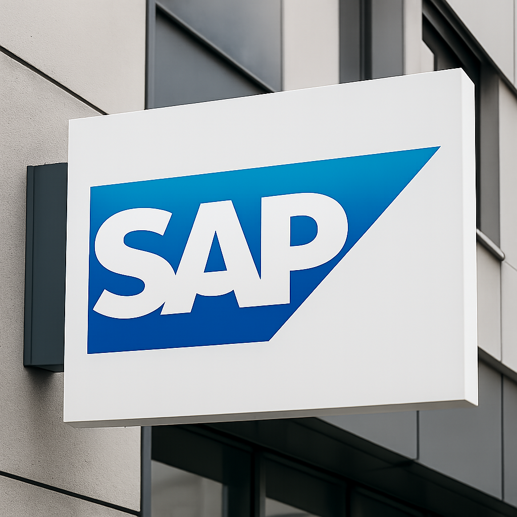 a photo showing SAP logo-1